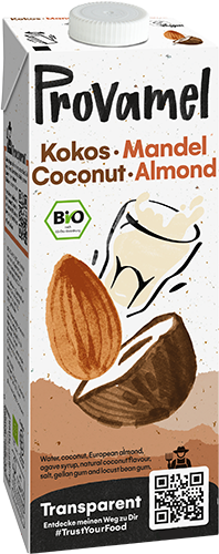 kokosnoot-amandel drink